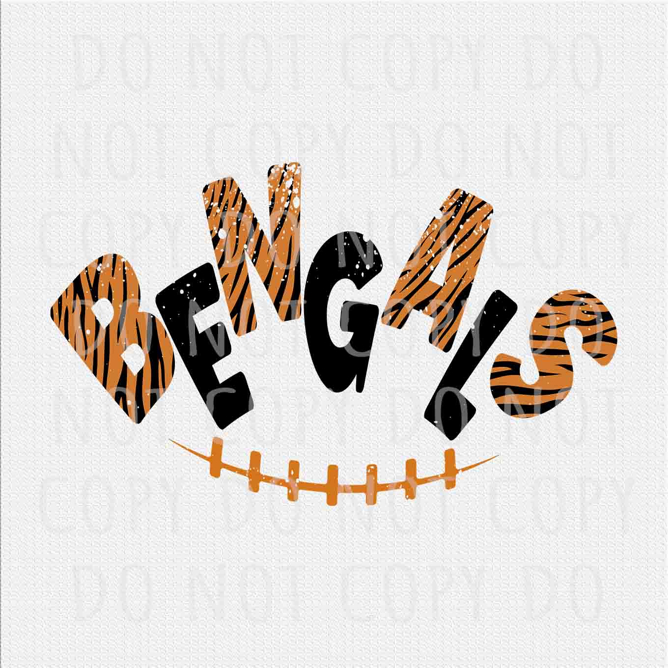 Bengals team png, Retro Bengals Orange Black Tigers Vintage Letters football design png, Sublimation design png