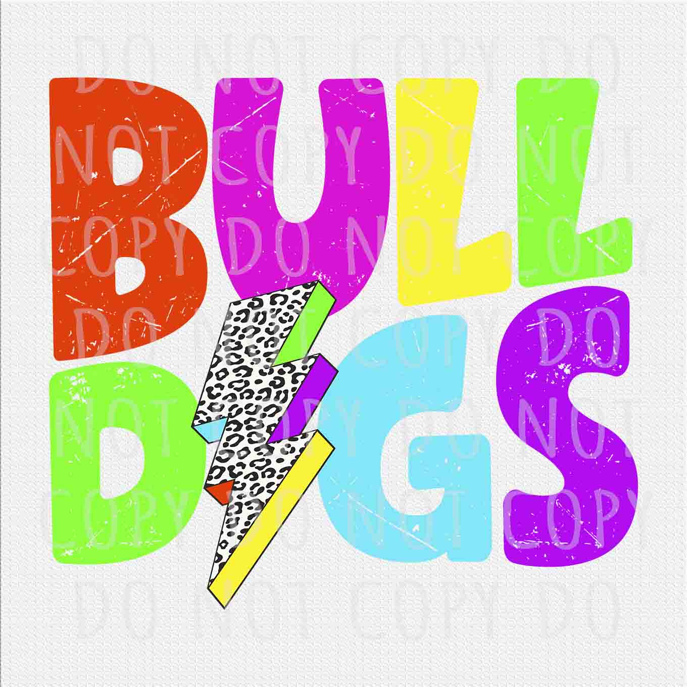 Go Bulldogs png, Go Bulldogs Leopard Lightning Bolt design png, Digital download