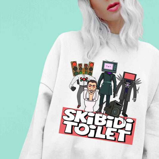Skibidi toilet Squadgoals png svg Designs t-shirt Skibidi toilet Vector files