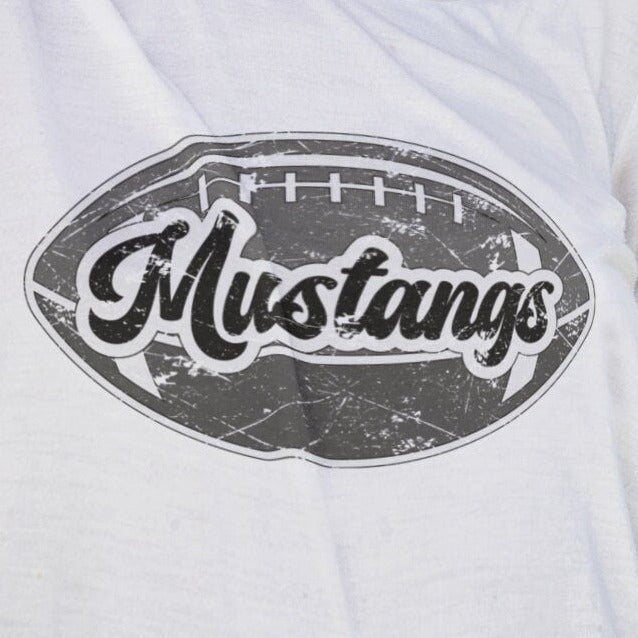 Mustangs png, Mustangs team design png, American Football png, Digital download