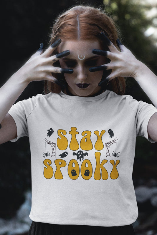 Stay Spooky Png, Ghost Png, Halloween Png, Halloween Sublimation Design