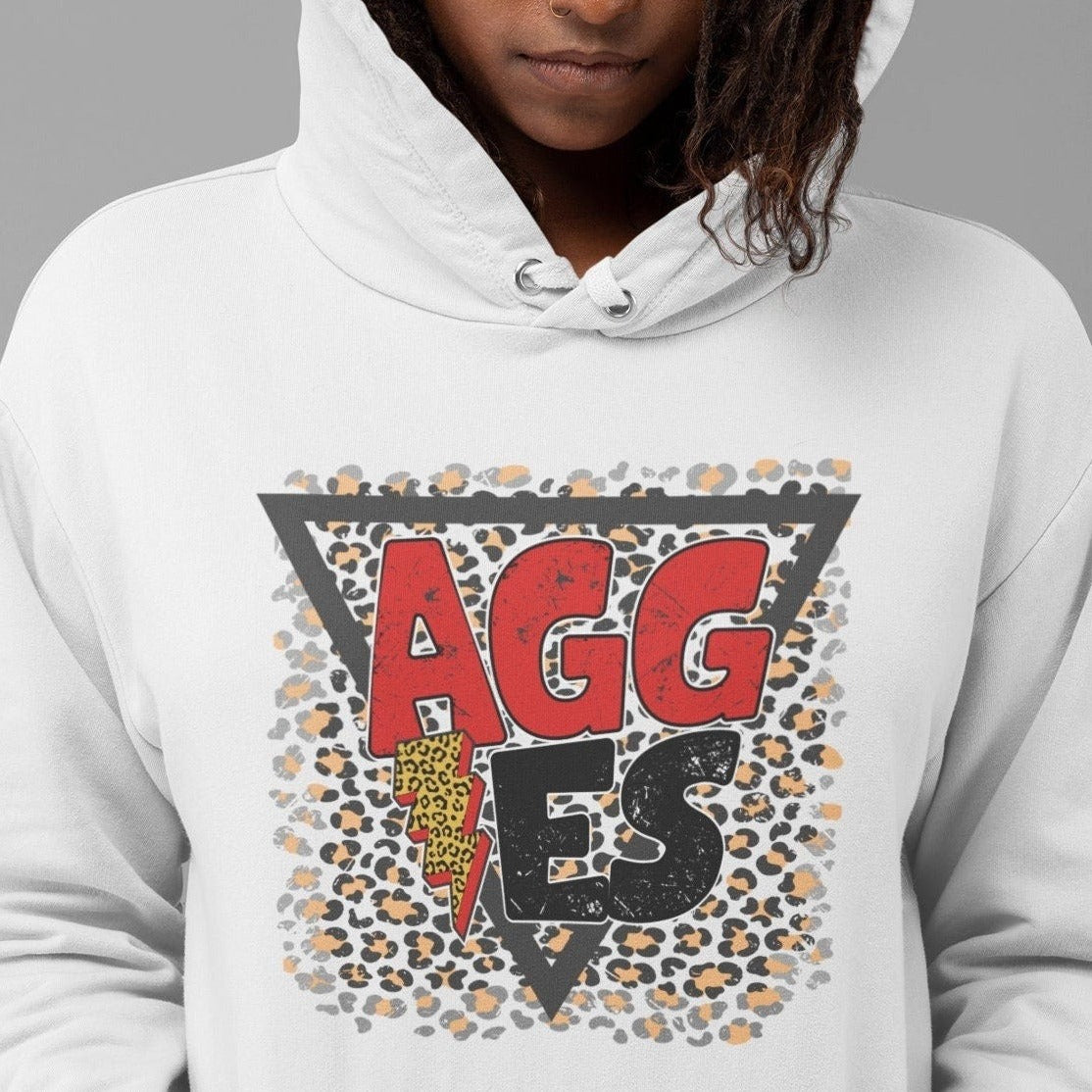 Aggies Team png, Aggies Team red and black Leopard Lightning Bolt design png, Digital download