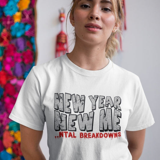 New year New mental breakdowns png, Merry Christmas Png, Retro New year Distressed Vintage sublimation design