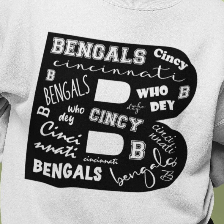 Bengals svg png, Retro Bengals Cincinnati Cincy Black White Distressed Vintage College Letters design svg png, Sublimation design